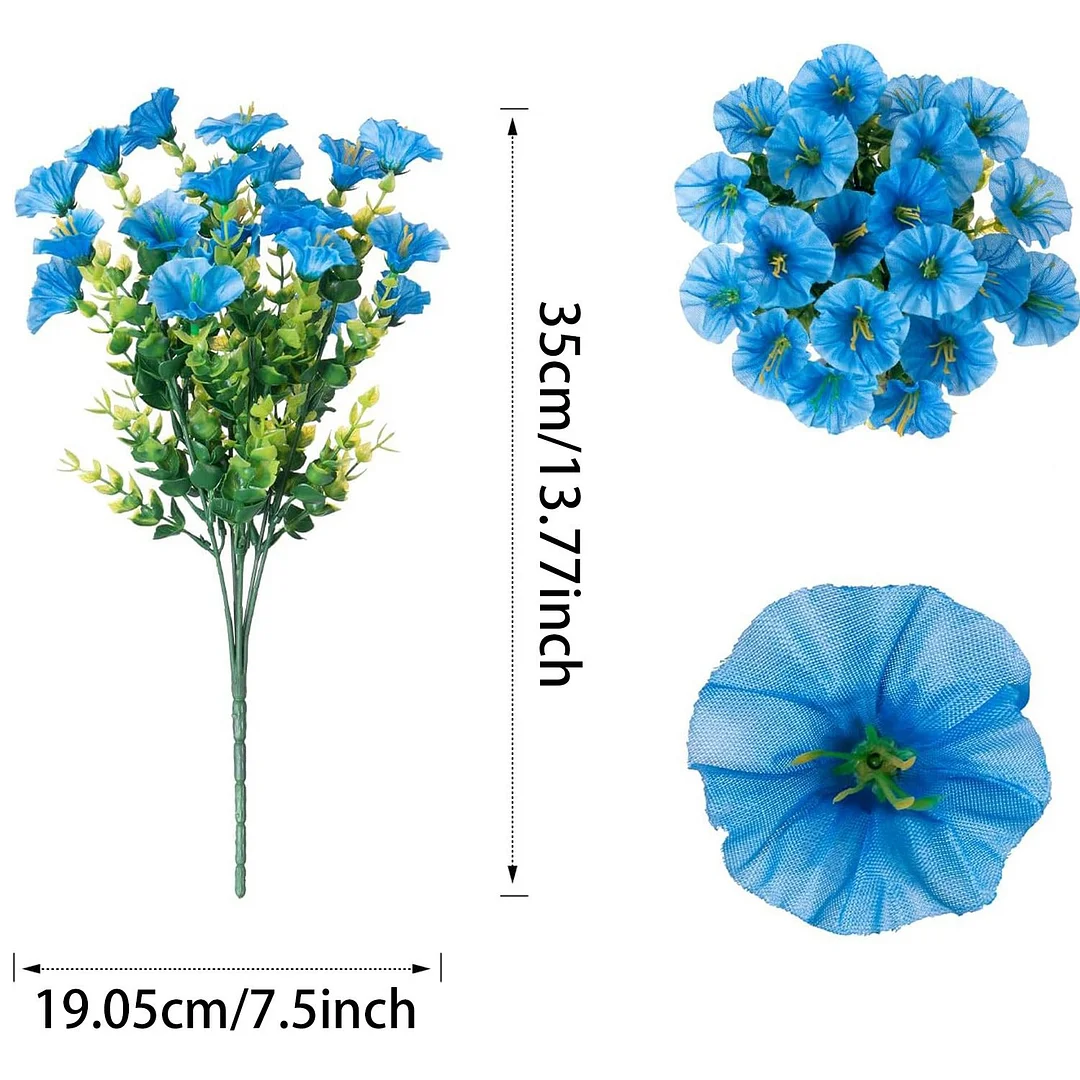 🔥Last Day 50% OFF🌸 Spring Summer Home Decoration - 🌿 Fake Silk Colorful Morning Glory