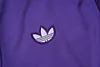 Joyfball 2025/2026 Kids Size Real Madrid Long Zipped Jacket purplee Retro version Soccer Jersey 1:1 Thai Quality 