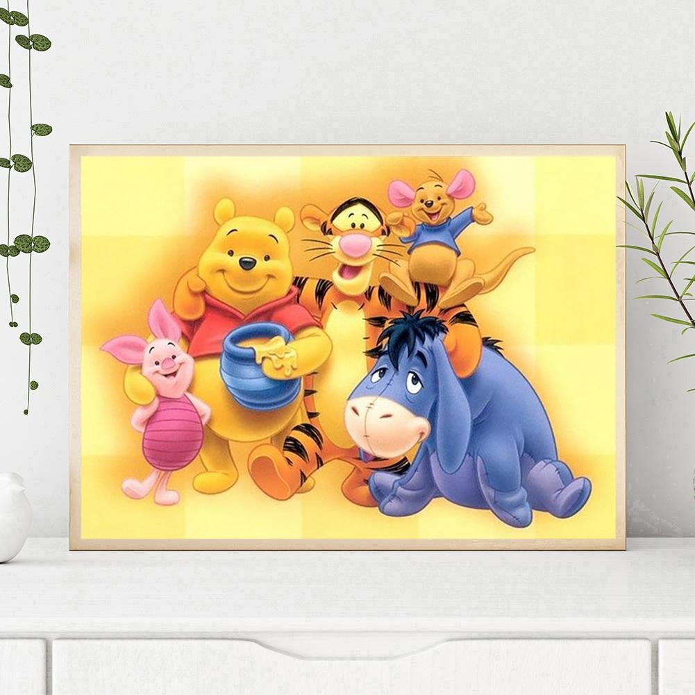Diamond Painting - Full Round - Winnie The Pooh