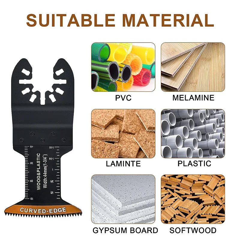 SAKER&reg; 20 Pcs Oscillating Saw Blades(No Machine)