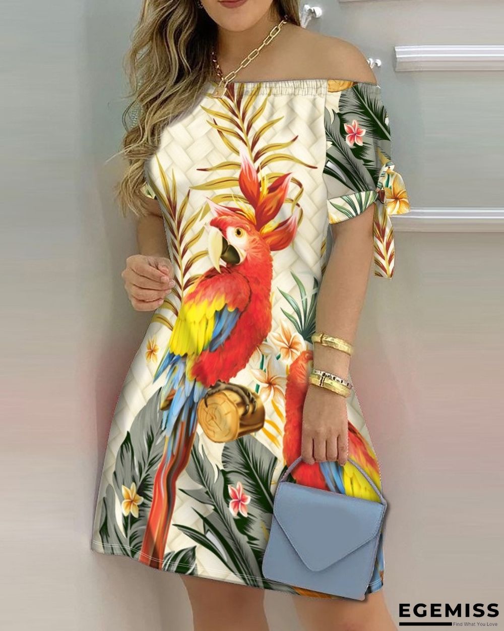 Fashion Sexy Women's Printed Dress | EGEMISS