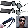 Adjustable 1-9 Sunglasses ND Filter Lenses Fishing Rounded Polarized Glasses