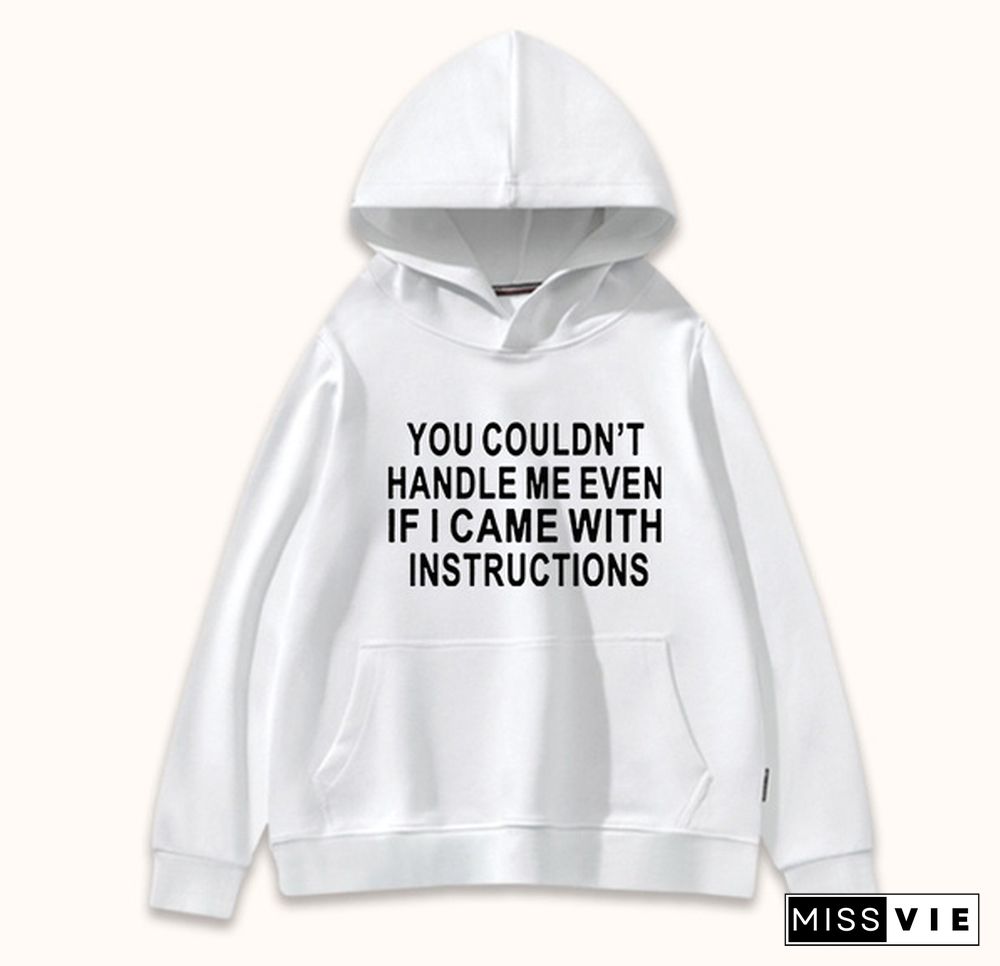 Fashion Casual Men's And Women's Loose Pullover Hoodie Sweatshirt