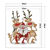 Santa-14CT Counted Cross Stitch Kit(26*28cm)