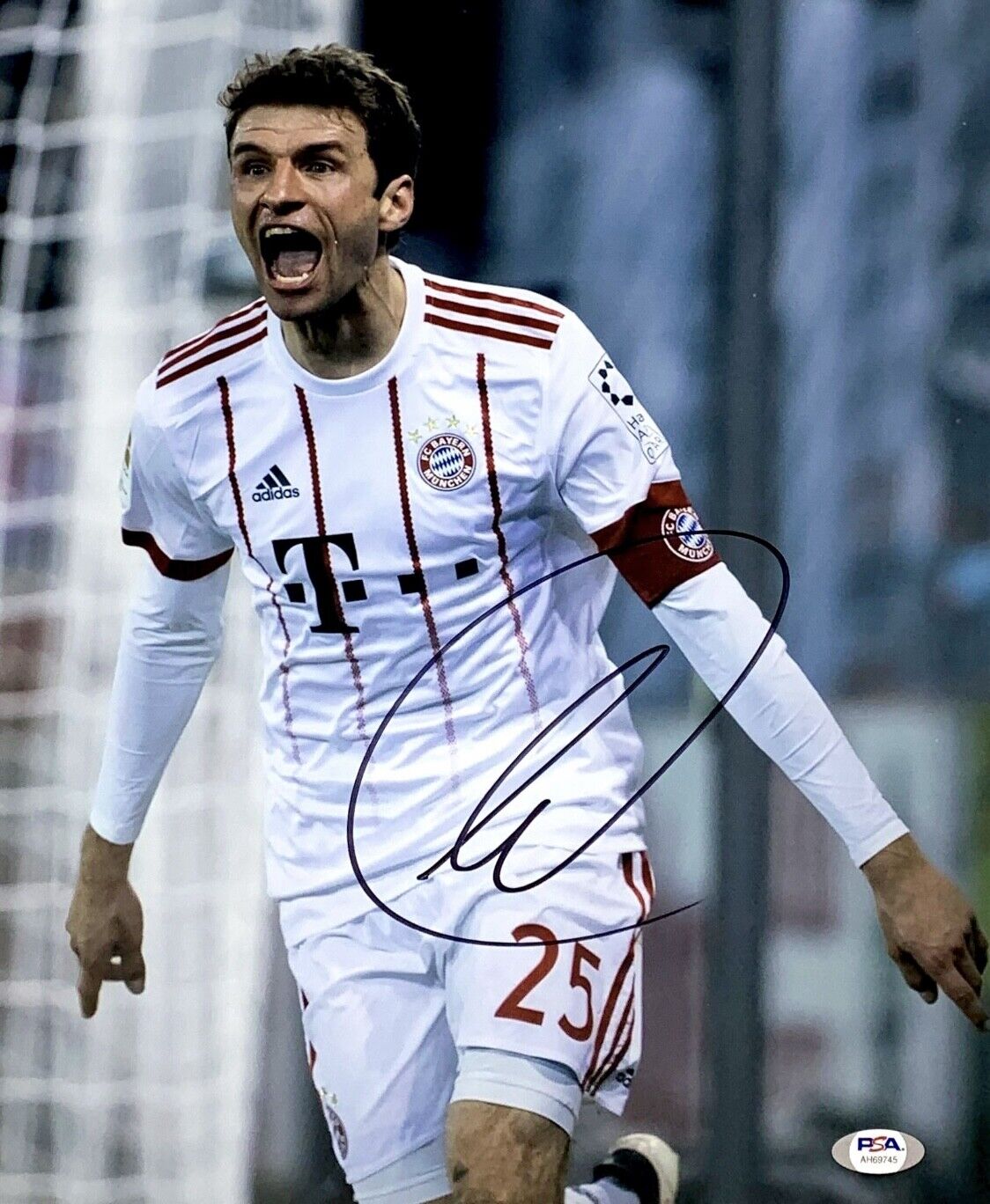 Thomas Muller Signed 11x14 Photo Poster painting PSA AH69745 Bayan Munich