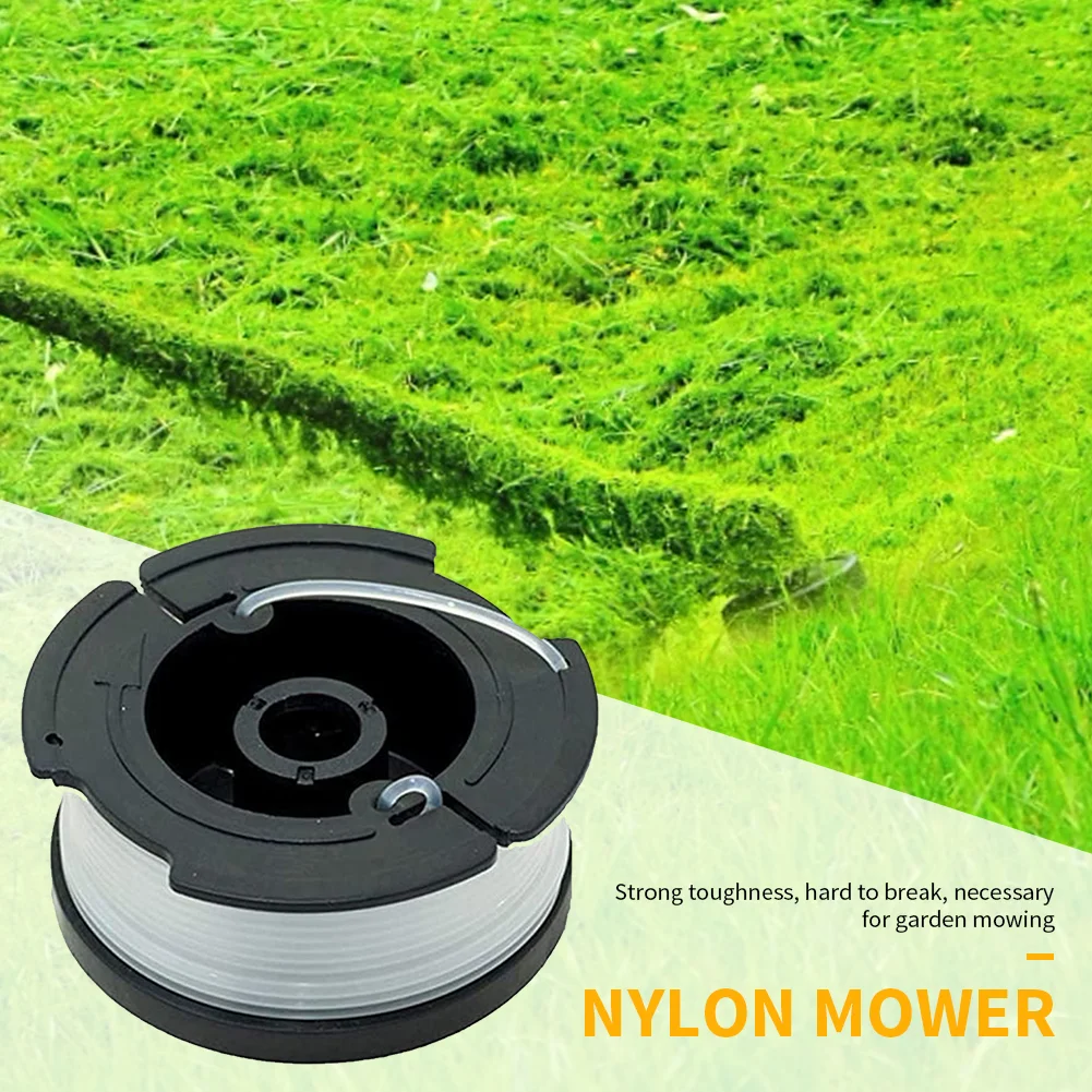 6 Rolls 30ft Replacement Spools Trimmer Line String AF-100 for Black Decker