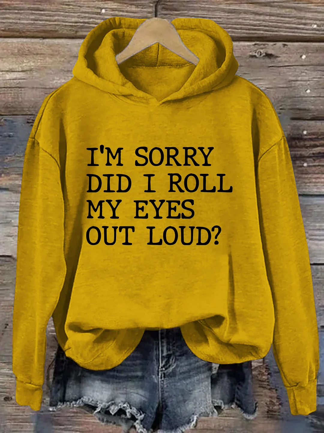 Did I Roll My Eyes Out Loud Hoodie