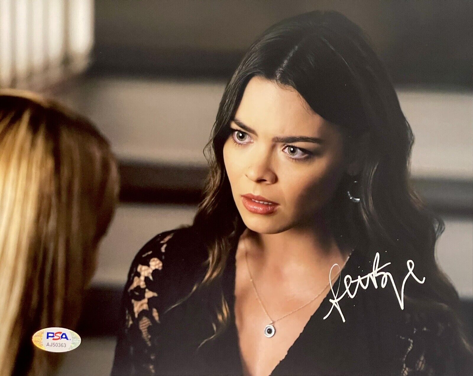 Scarlett Byrne Signed Auto Harry Potter Vampire Dairies 8x10 Photo Poster painting PSA/DNA