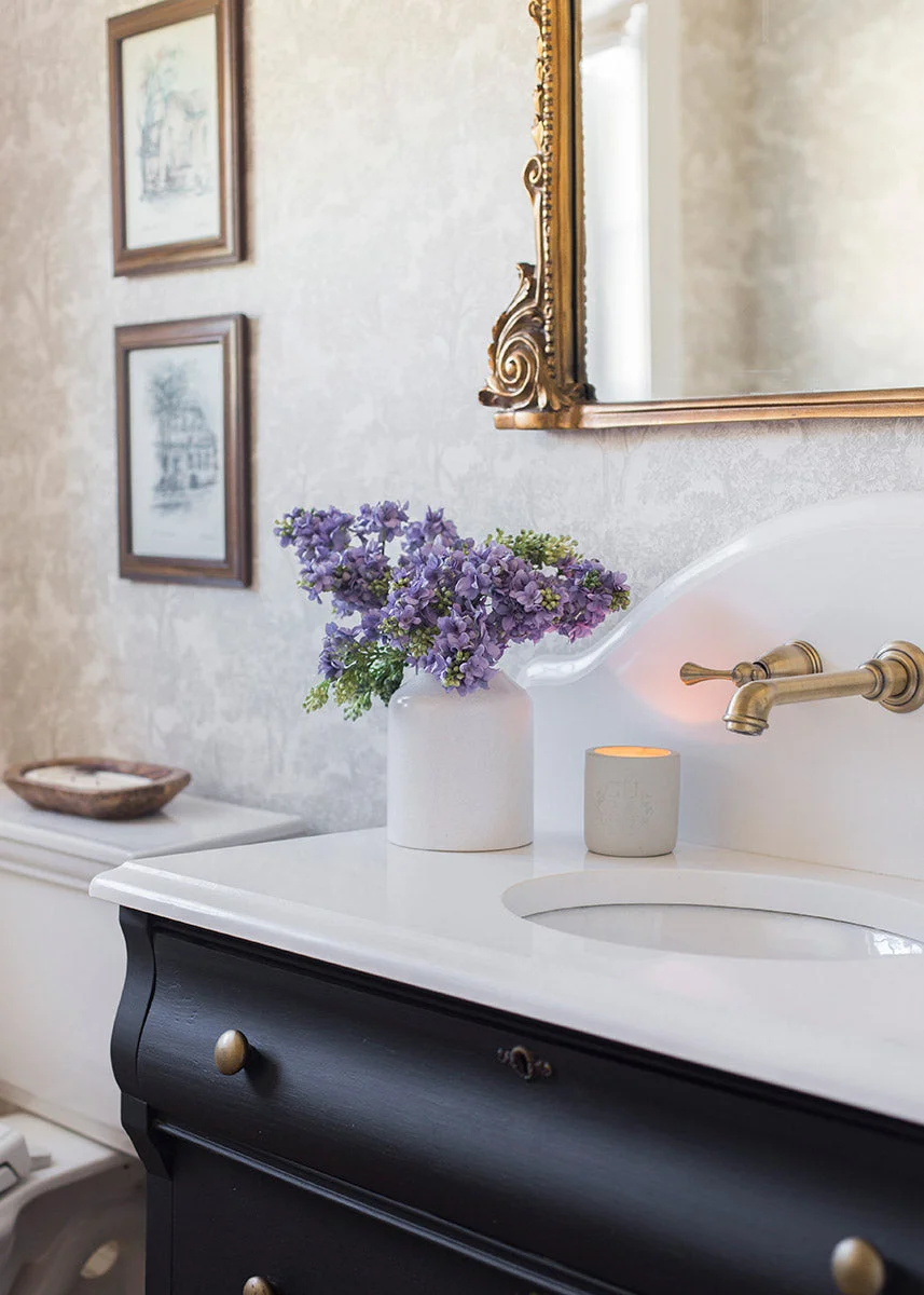 Lavender Artificial Lilac Flower - 25"