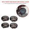 4Pcs Turn Signal Light Lens Cover for Harley Blackline Breakout Cross Bones Dyna