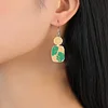 12 Pairs Plant Diamond Painting Earrings DIY Diamond Art Earrings for Adults