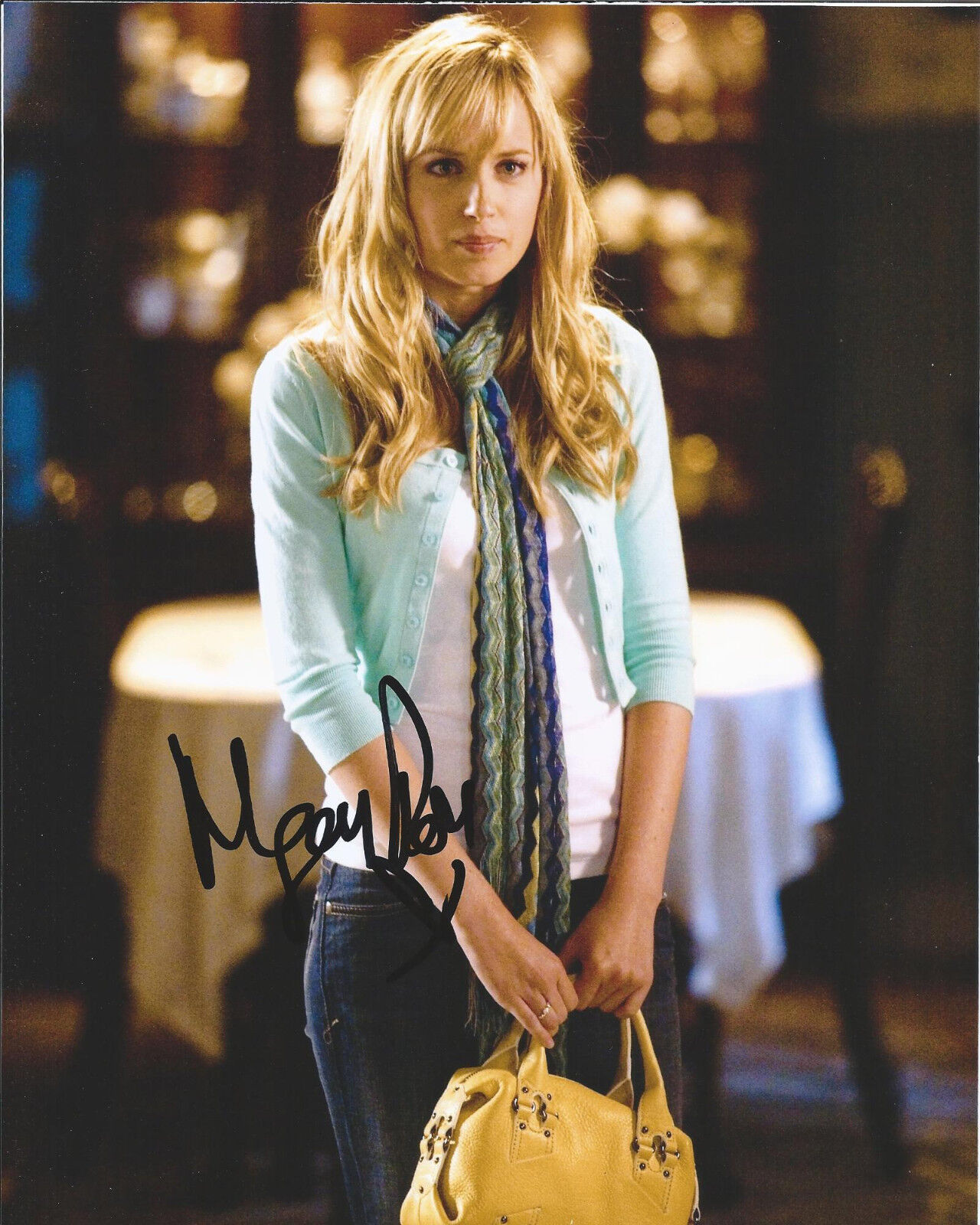 SEXY ACTRESS MEGAN PARK SIGNED SECRET LIFE OF AMERICAN TEENAGER 8X10 Photo Poster painting W/COA