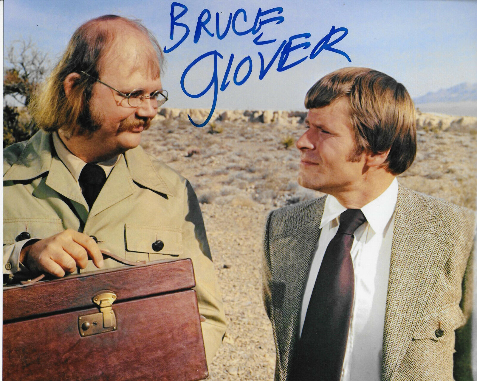 Bruce Glover Bond 007 Original Autographed 8X10 Photo Poster painting #7