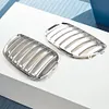 1Pair Front Hood Grill 51137113733 51137113734 for BMW X5 E53 04-06 Racing Grill