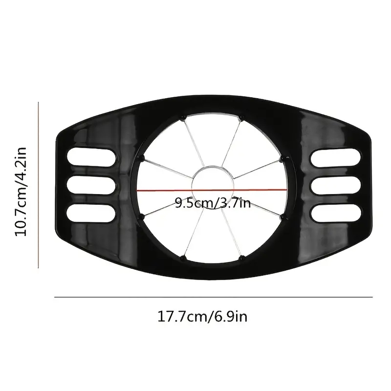 Likron Watches Premium Stainless Steel Apple Slicer Corer Ergonomic Kitchen Essential for Quick Effortless Fruit Prep