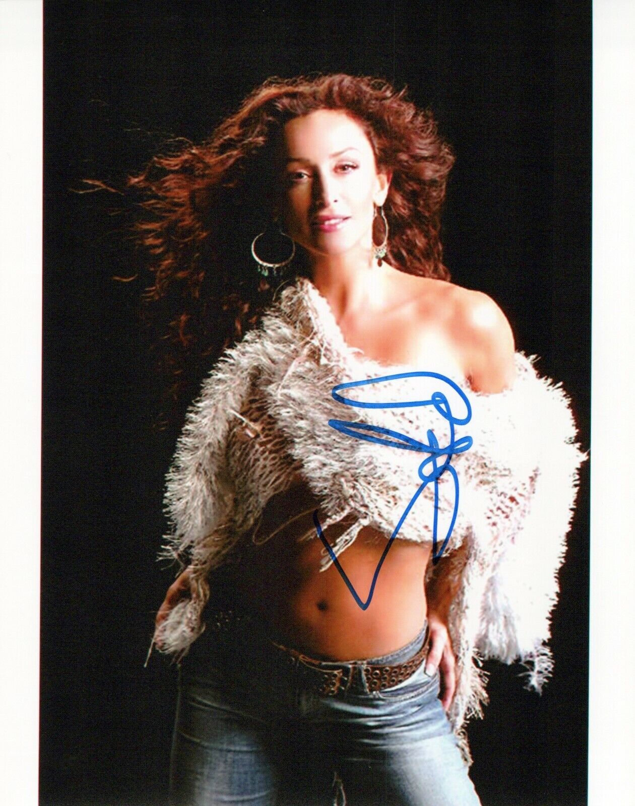 Sofia Milos glamour shot autographed Photo Poster painting signed 8x10 #4