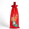 5D DIY Special Shaped Drill Diamond Painting Christmas Wine Bottle Bags Covers Kits