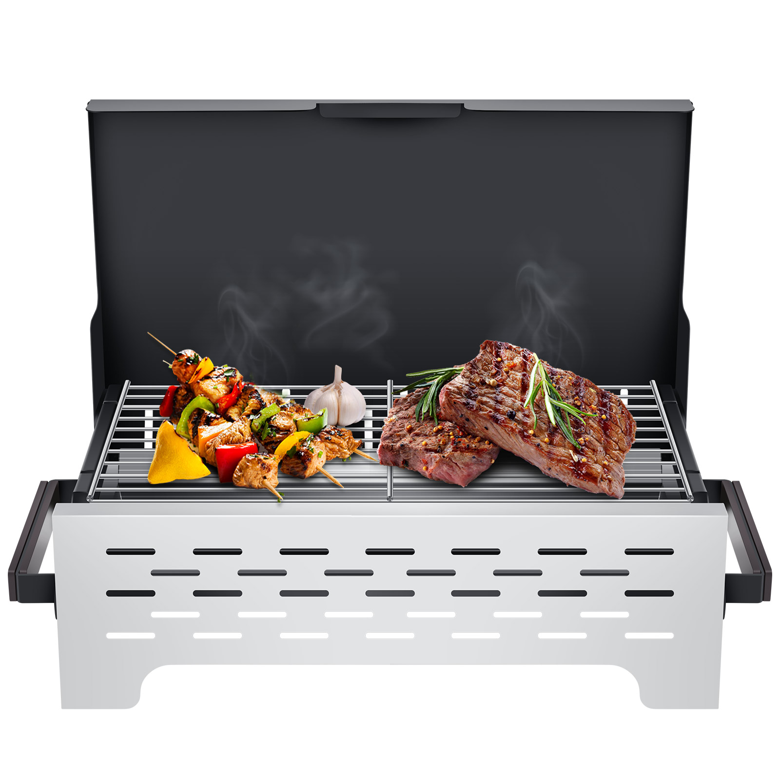 AUXTUR Folding Portable Charcoal Grill