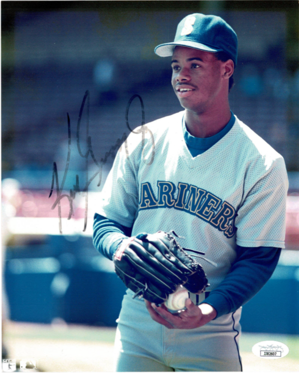 Ken Griffey Jr signed autographed 8x10 Photo Poster painting! JSA! 16071