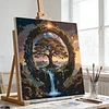 Framed Tree Of Life-Paint by Numbers Acrylic Painting 35*35CM
