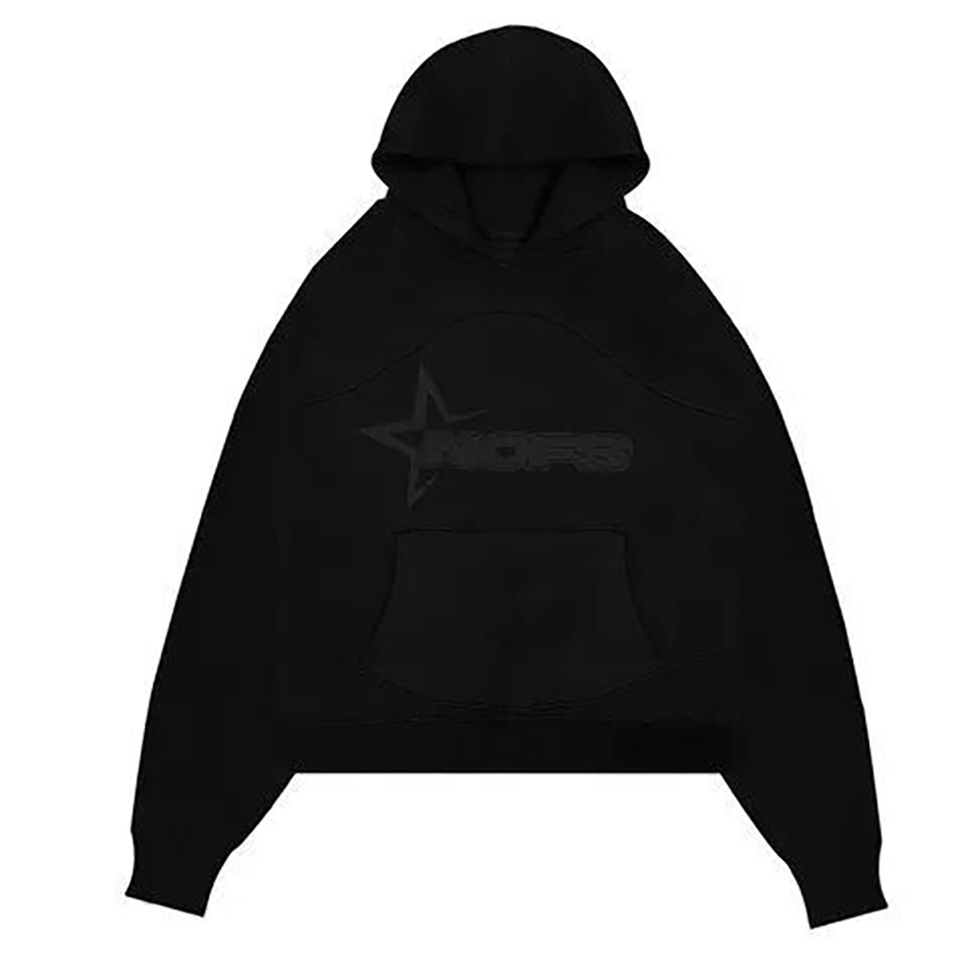 Retro Aesthetic Hipster Letter Print Loose Sweatshirt Y2K Hip Hop Streetwear