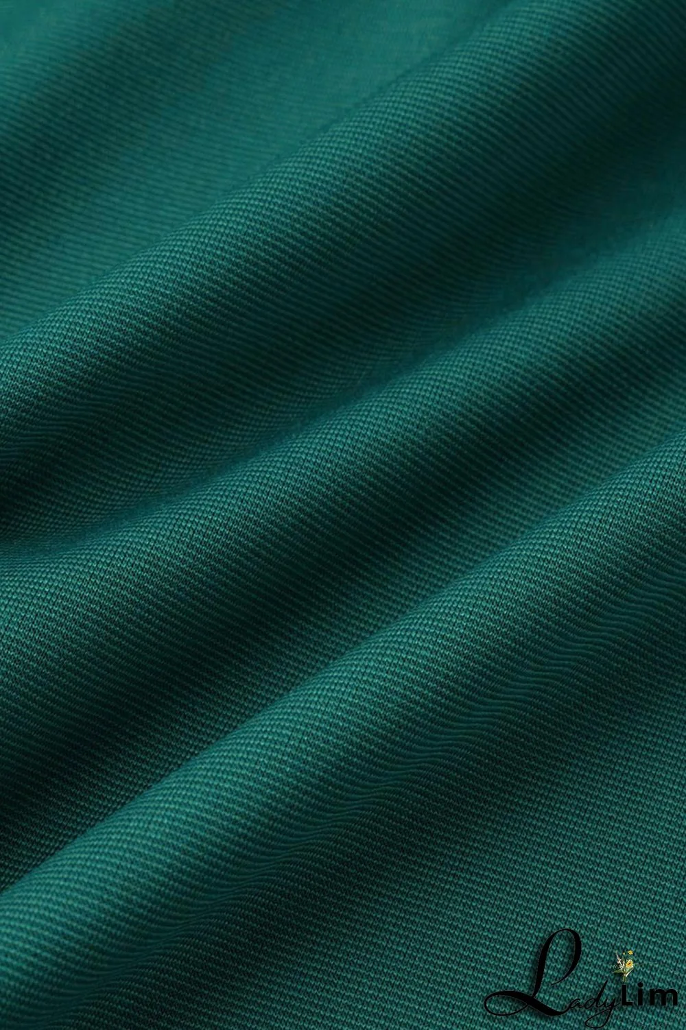 Green Casual Daily Solid Split Joint Buckle Turndown Collar One Step Skirt Dresses