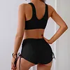 Sexy Solid-Color Swimsuit & Bikini Set by Inlyline