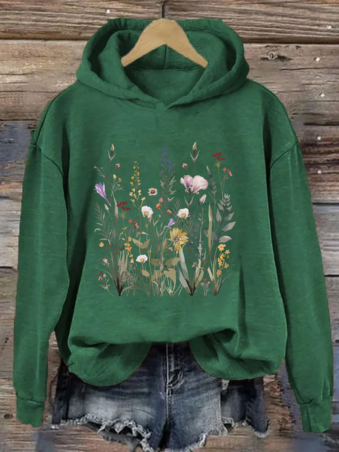 Pressed Flowers Hoodie