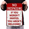 No Trespassing Warning - Vintage Metal Signs(12*16Inch) - Warning
