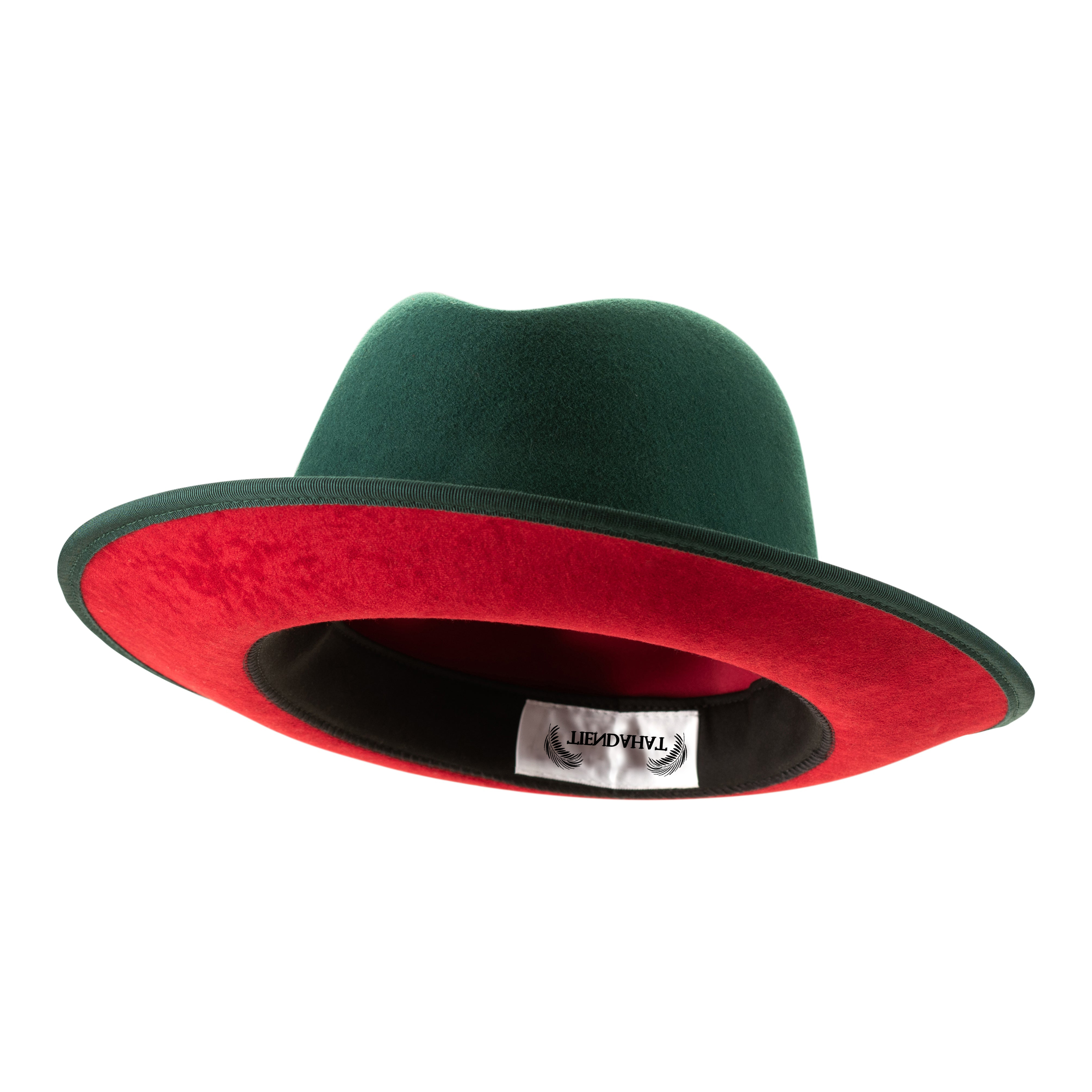 Classic Center-creased Fedora-King (Mean Green)