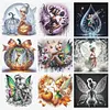 (Multi-Style)Tinker Bell-11CT Stamped Cross Stitch 45*45cm/17.72*17.72in