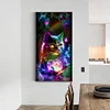 (40*70cm)Cat - Full Round Drill Diamond Painting