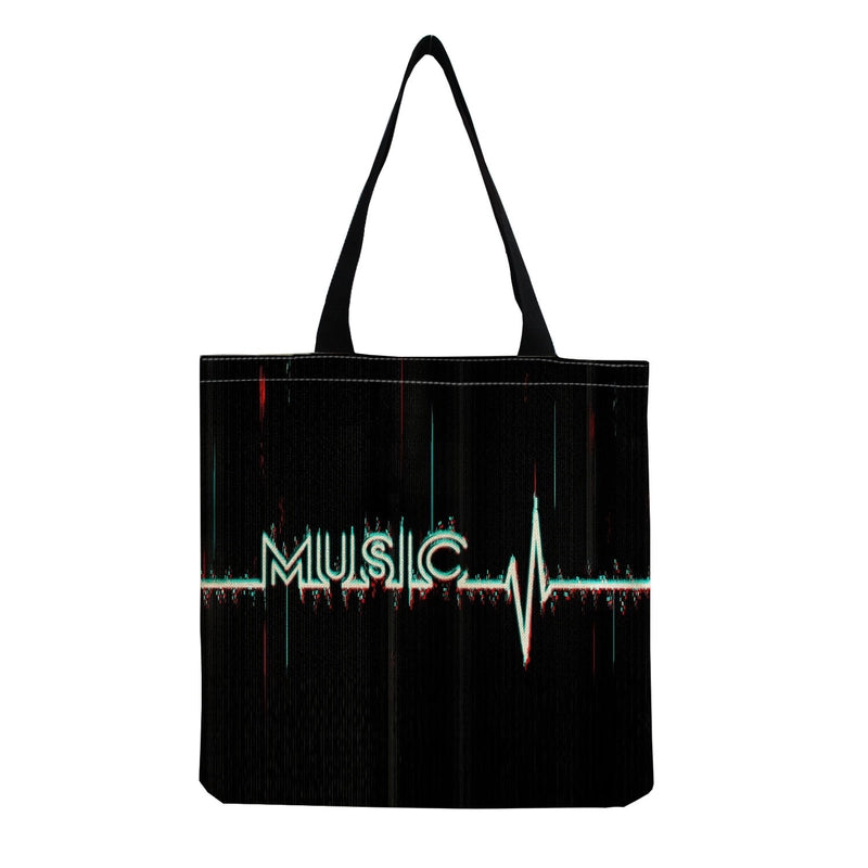 Source Piano Printed Casual Bag Harajuku Style Fashion Shoulder Bag Student Large Capacity Handbag