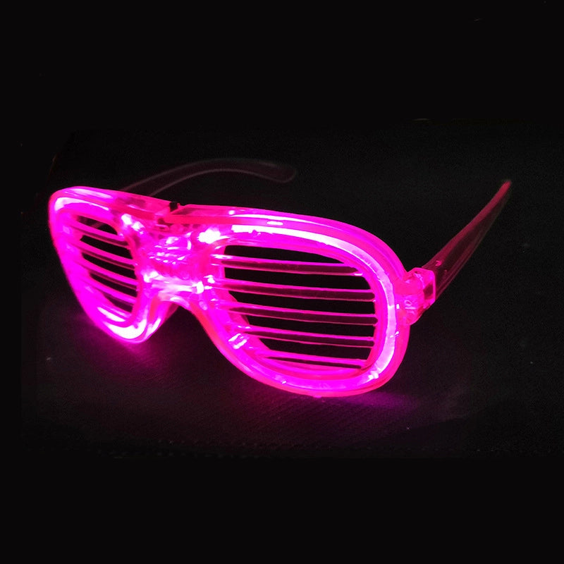 Blinds Luminous Glasses LED Cold Light Creative Glasses Bar Party Atmosphere Props Children’s Toys