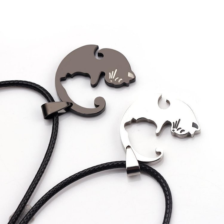 Cute Cat Couple’s Necklaces - Chicaggo