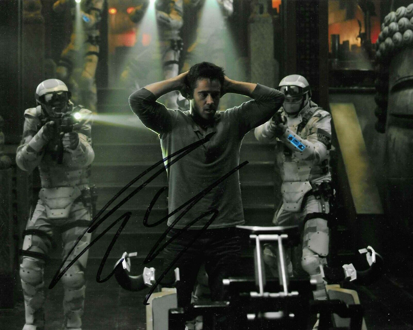 Colin Farrell autograph - signed Total Recall Photo Poster painting -