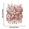 DIY Double Sided Special Shaped Gorgeous Star Hanging Diamond Art Kit Home Decor Kit