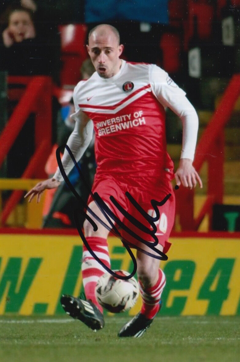 CHARLTON ATHLETIC HAND SIGNED CHRISTOPHE LEPOINT 6X4 Photo Poster painting 1.