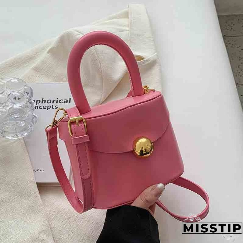 Summer Crossbody Bags Ladies Bucket PU Shoulder