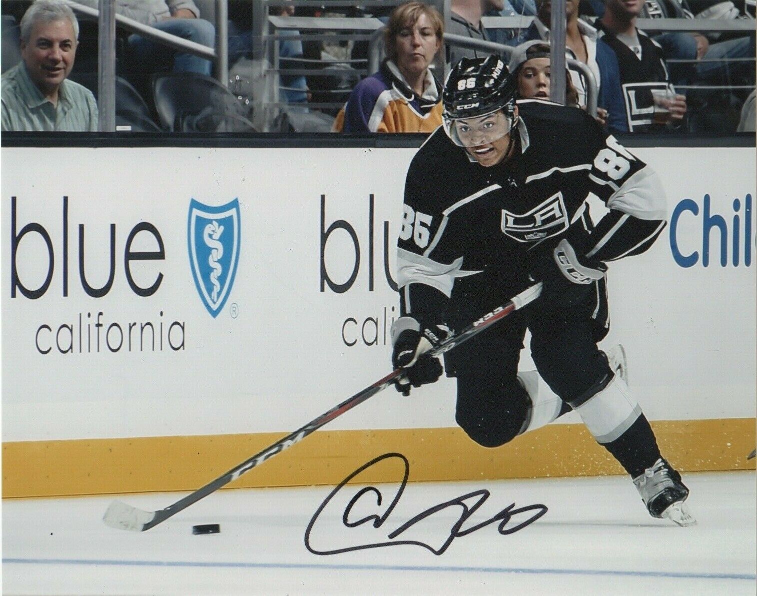 Los Angeles Kings Akil Thomas Autographed Signed 8x10 Photo Poster painting COA #2