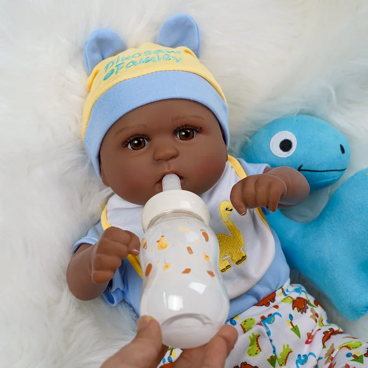 Babeside Realistic 20" Infant American African Reborn Baby Doll Adorable Boy Kimi