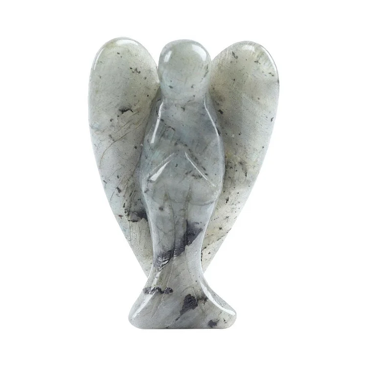 2" Crystal Carving Angel Model Bulk
