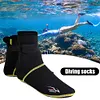 Outdoor Diving Winter Swimming Snorkeling Socks 3mm Thermal Floor Socks (M)