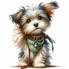 (Multi-Style) Dog-11CT Stamped Cross Stitch 40*40cm/15.75*15.75in