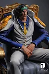 Pop Scale Sitting Kuzan/ Aokiji - ONE PIECE Resin Statue - BT Studios