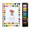 Watercolor Workbook 12 Colors Watercolor Paint Set with Paint Brush for Beginner