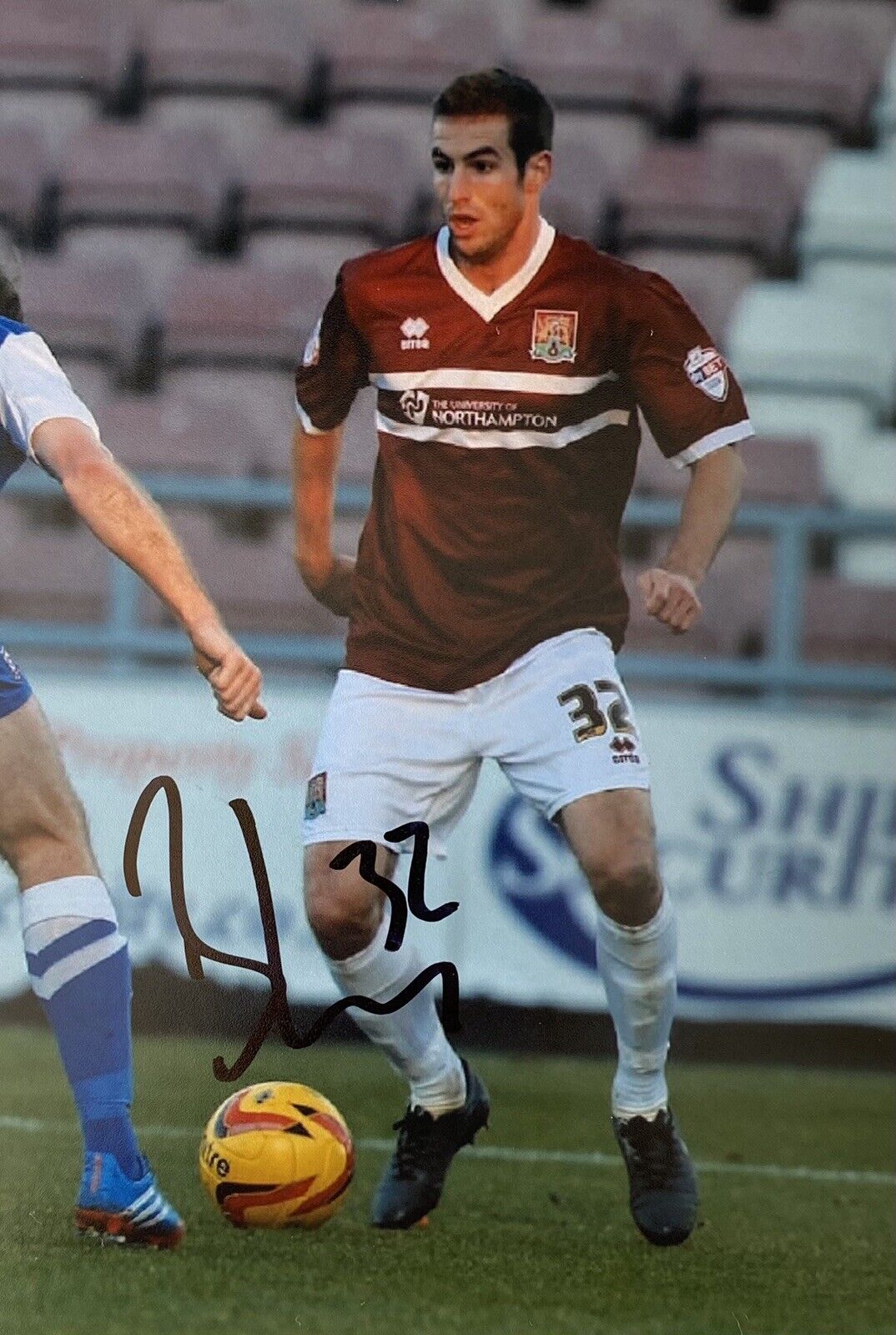 Matty Blair Genuine Hand Signed Northampton Town 6X4 Photo Poster painting