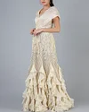 Ruffles Gown
