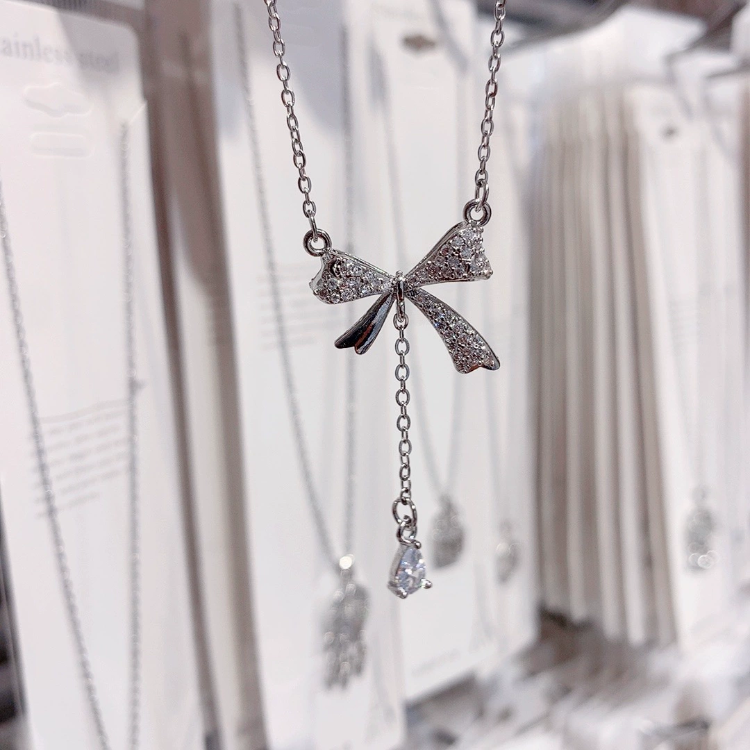 Butterfly Zirconia Necklace