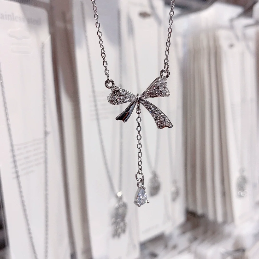 Butterfly Zirconia Necklace